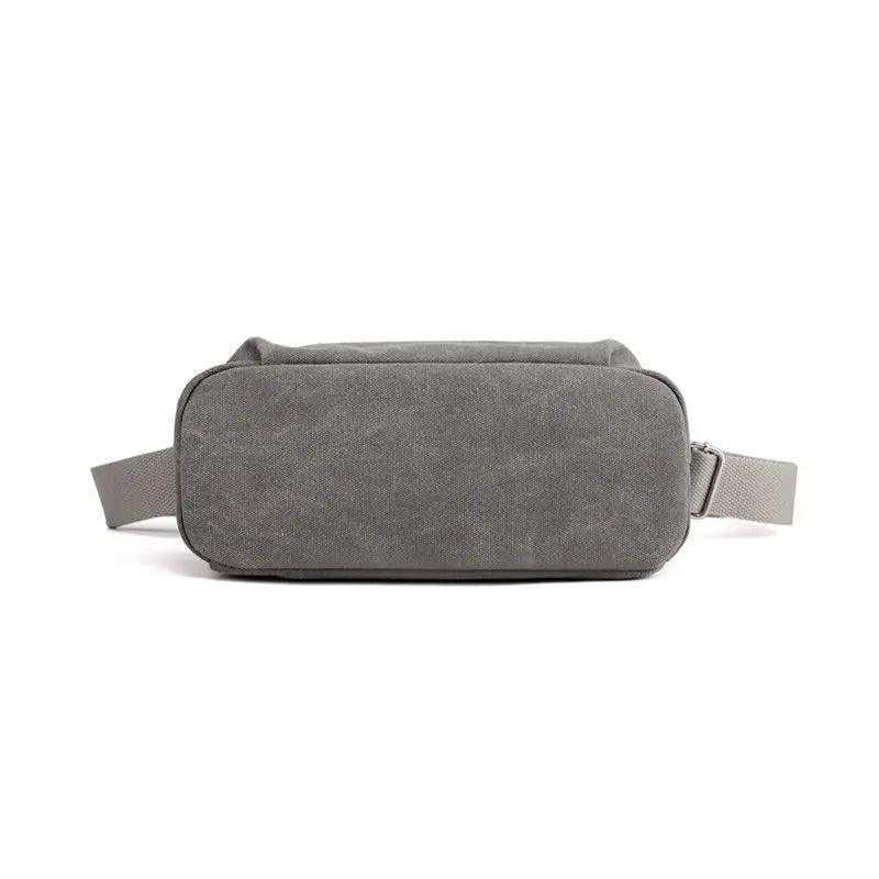 Minimalist Canvas Crossbody Bag – Casual Utility Shoulder Bag