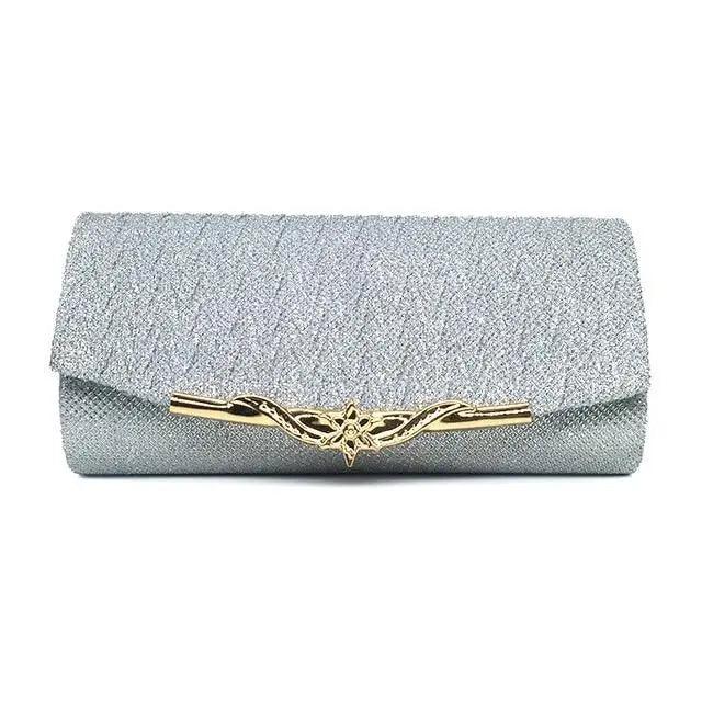 Glitter Evening Clutch Bag for Flower Girls and Special Occasions