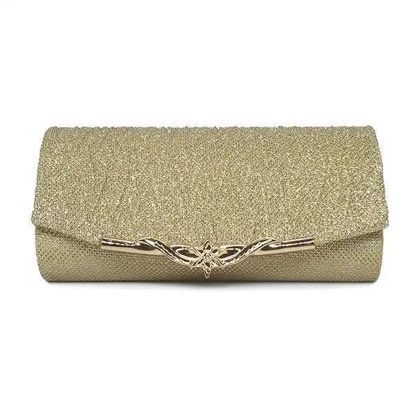 Glitter Evening Clutch Bag for Flower Girls and Special Occasions