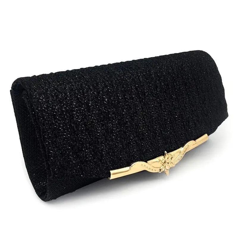 Glitter Evening Clutch Bag for Flower Girls and Special Occasions