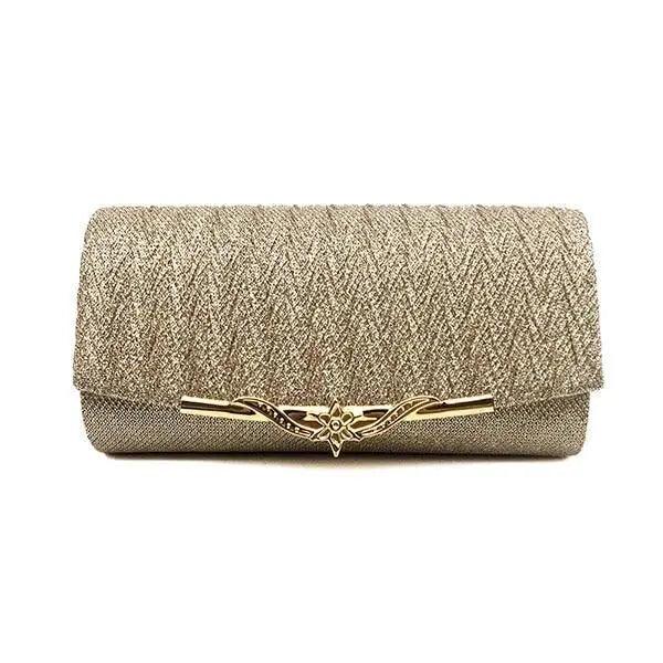 Glitter Evening Clutch Bag for Flower Girls and Special Occasions