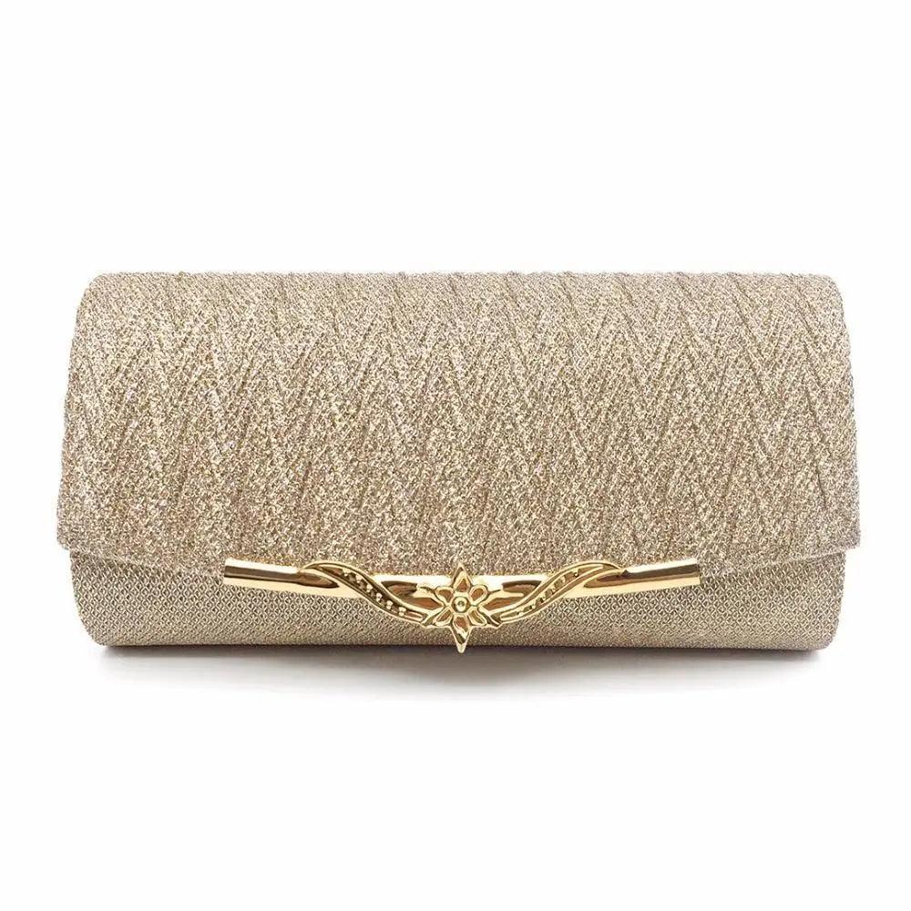 Sparkly glitter evening clutch bag for little girls, perfect for formal occasions and weddings