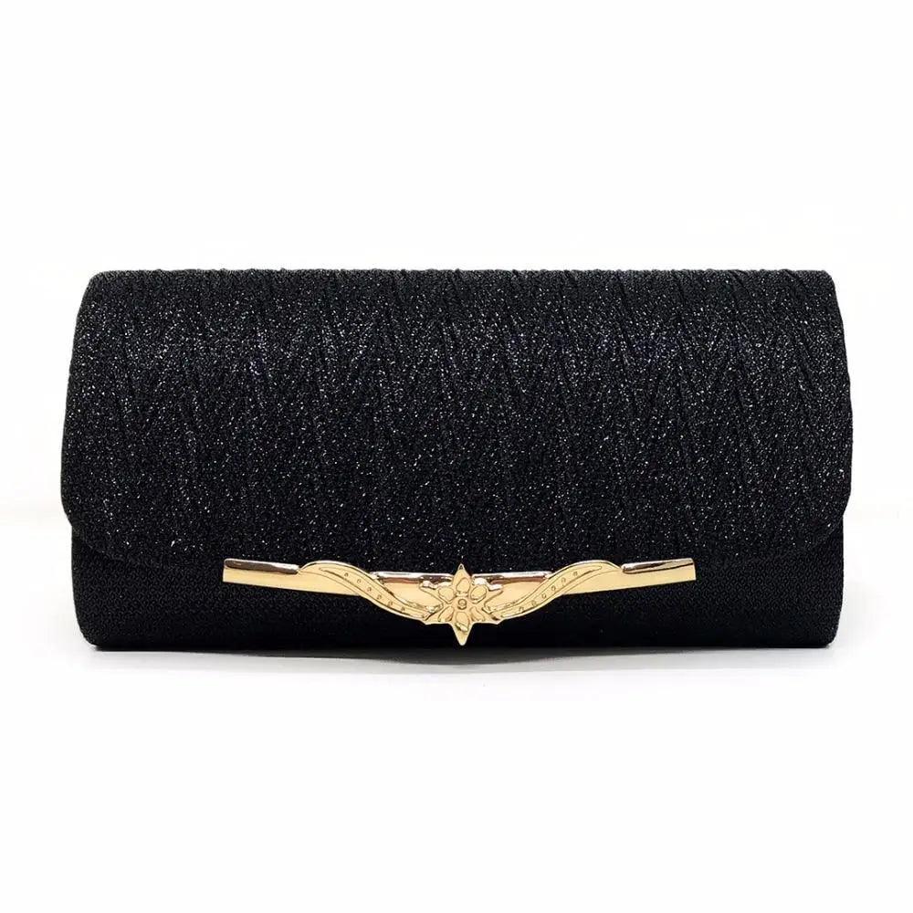Glitter Evening Clutch Bag for Flower Girls and Special Occasions