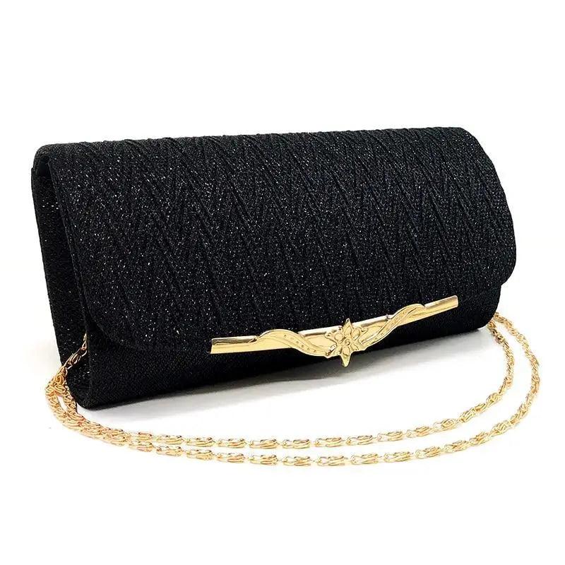 Glitter Evening Clutch Bag for Flower Girls and Special Occasions