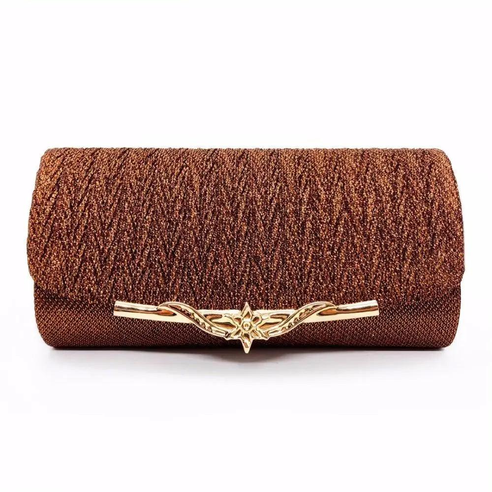 Glitter Evening Clutch Bag for Flower Girls and Special Occasions