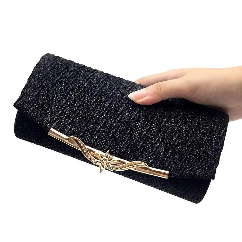 Glitter Evening Clutch Bag for Flower Girls and Special Occasions