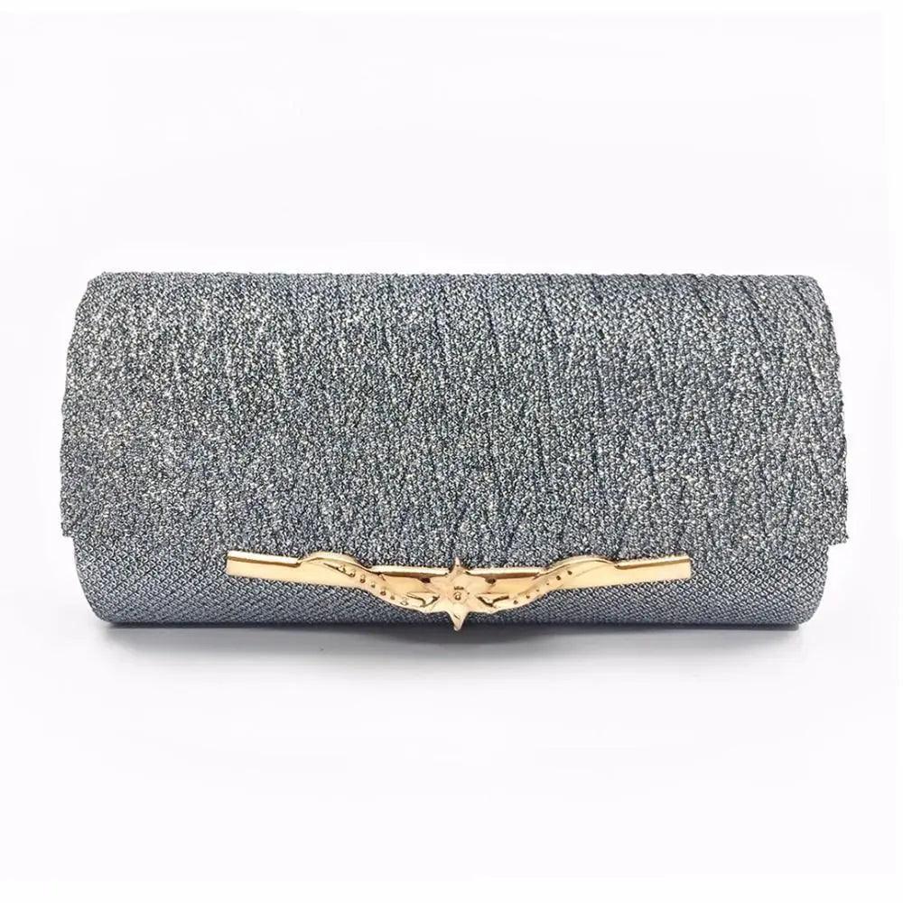 Glitter Evening Clutch Bag for Flower Girls and Special Occasions