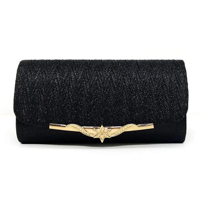 Glitter Evening Clutch Bag for Flower Girls and Special Occasions