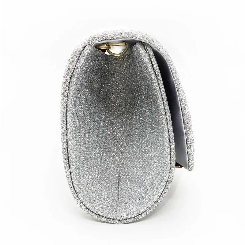 Glitter Evening Clutch Bag for Flower Girls and Special Occasions