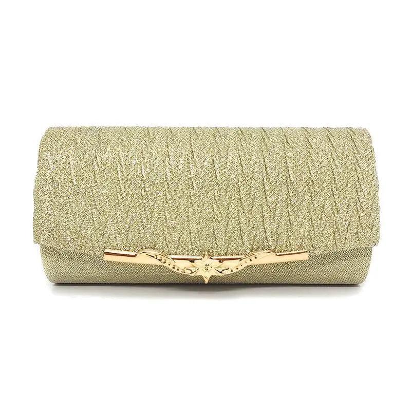 Glitter Evening Clutch Bag for Flower Girls and Special Occasions