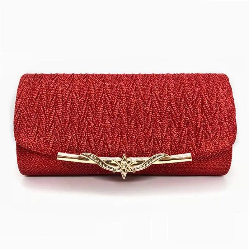 Glitter Evening Clutch Bag for Flower Girls and Special Occasions