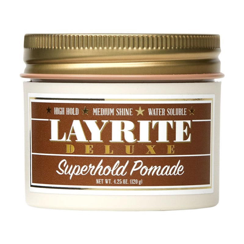 Superhold Water-Based Pomade for Thick and Coarse Hair Styles