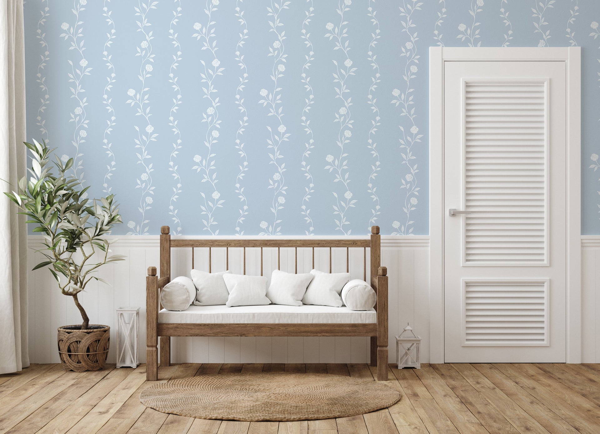 Rosalee Peel and Stick Removable Wallpaper by The Feral Flower
