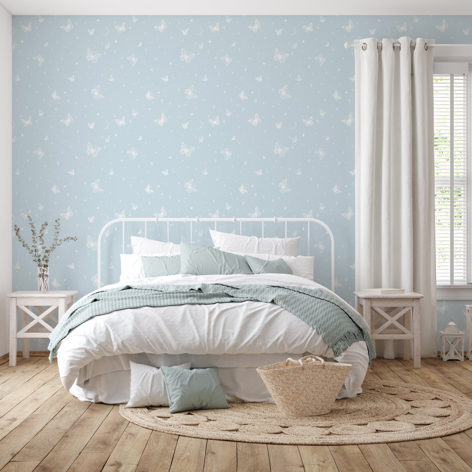 Roamy Removable Peel and Stick Wallpaper by The Feral Flower