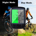 Stevvex digital bicycle speedometer with backlit screen for accurate speed tracking