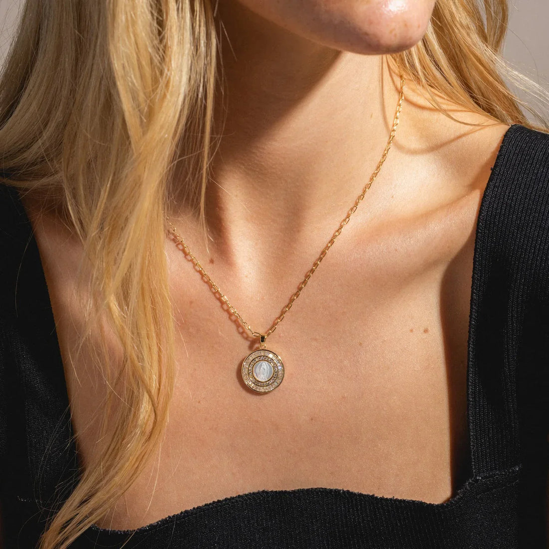 Classic Mother Mary Necklace