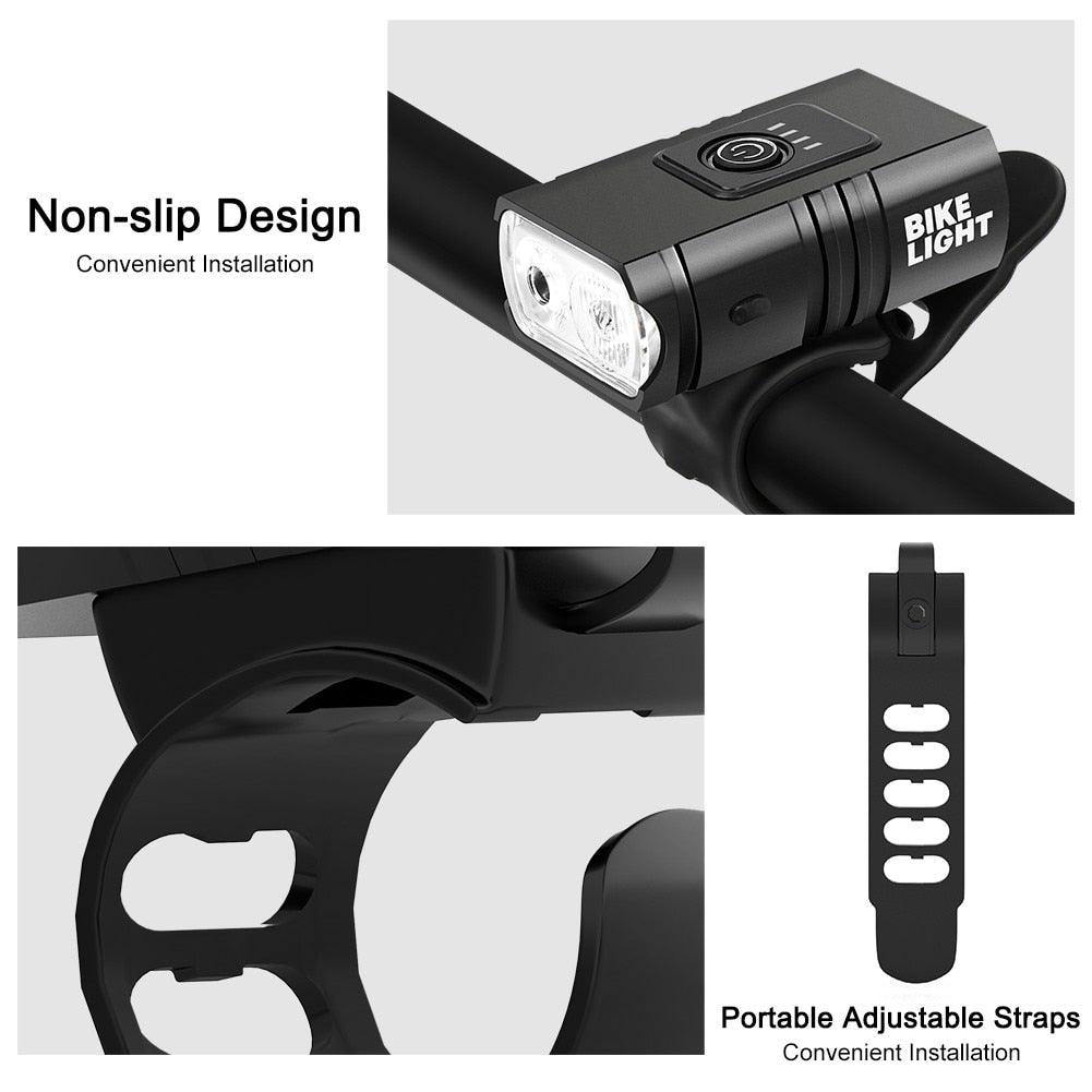 1000 Lumen LED Bike Headlight USB Rechargeable Waterproof Lamp