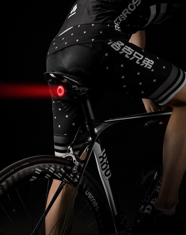 Smart LED Bicycle Taillight with Auto Brake Sensing & USB Charge