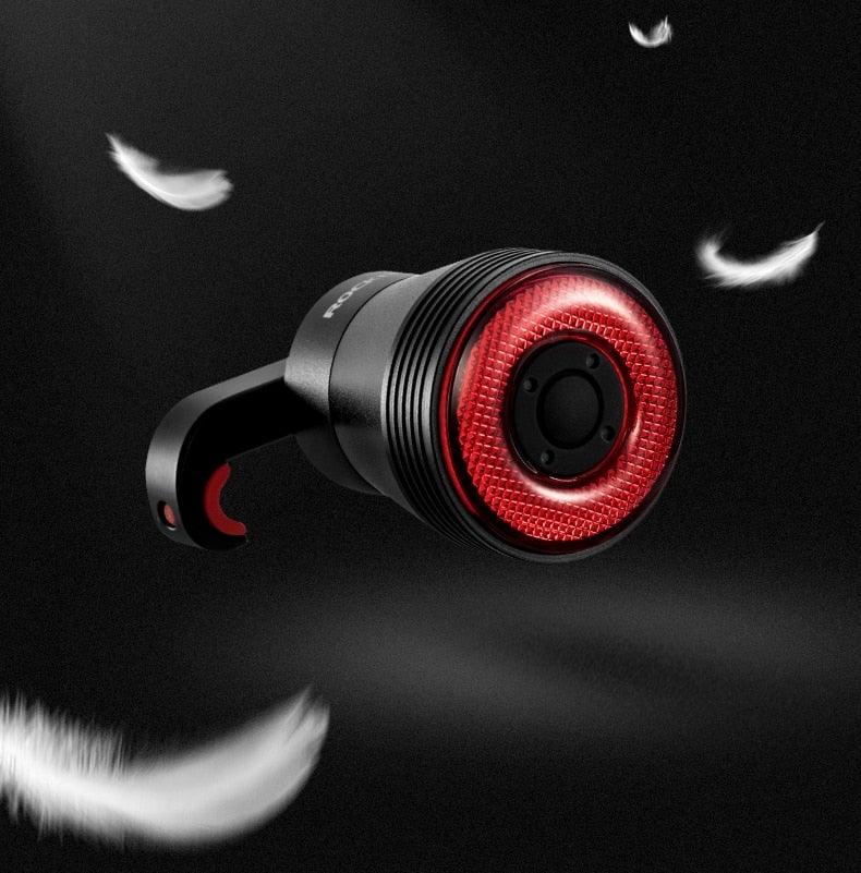 Smart LED Bicycle Taillight with Auto Brake Sensing & USB Charge