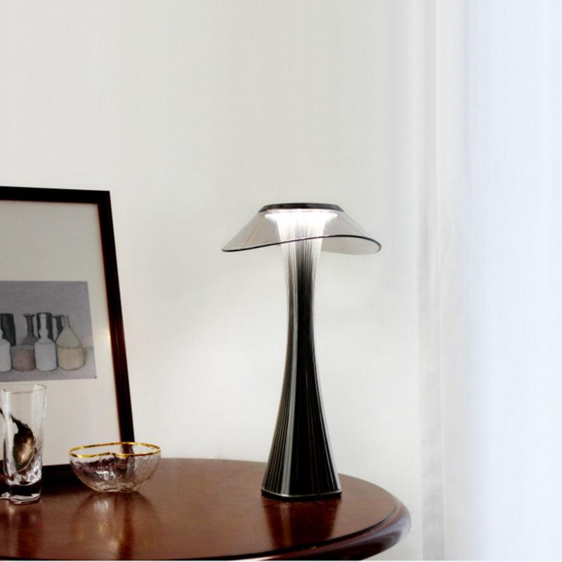 Dimmable Crystal LED Desk Lamp with Smart Touch Control