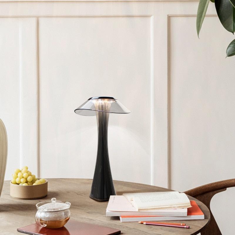 Dimmable Crystal LED Desk Lamp with Smart Touch Control