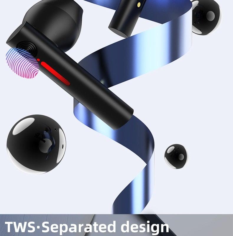 Kids Wireless Bluetooth 5.0 Earbuds with LED Display & Microphone