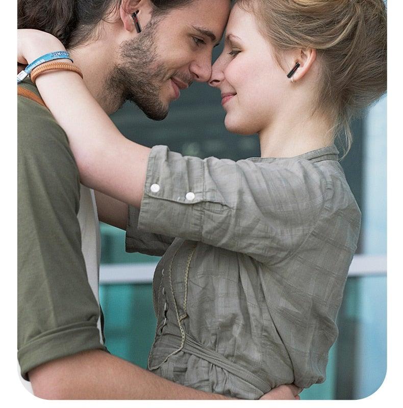 Kids Wireless Bluetooth 5.0 Earbuds with LED Display & Microphone