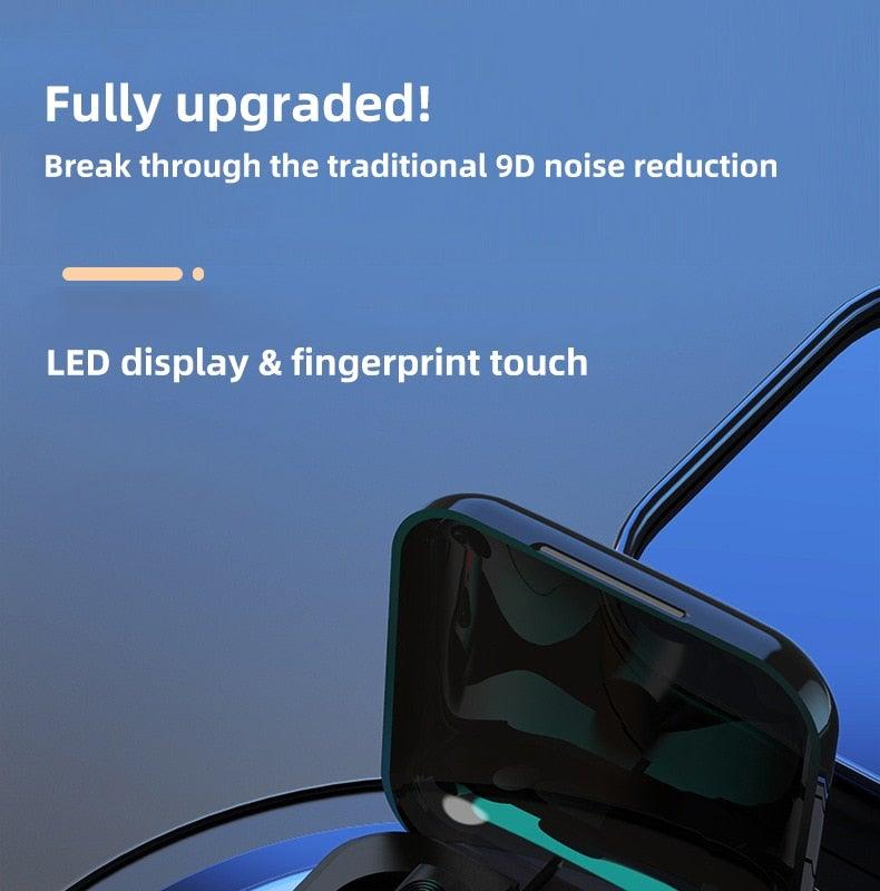 Kids Wireless Bluetooth 5.0 Earbuds with LED Display & Microphone