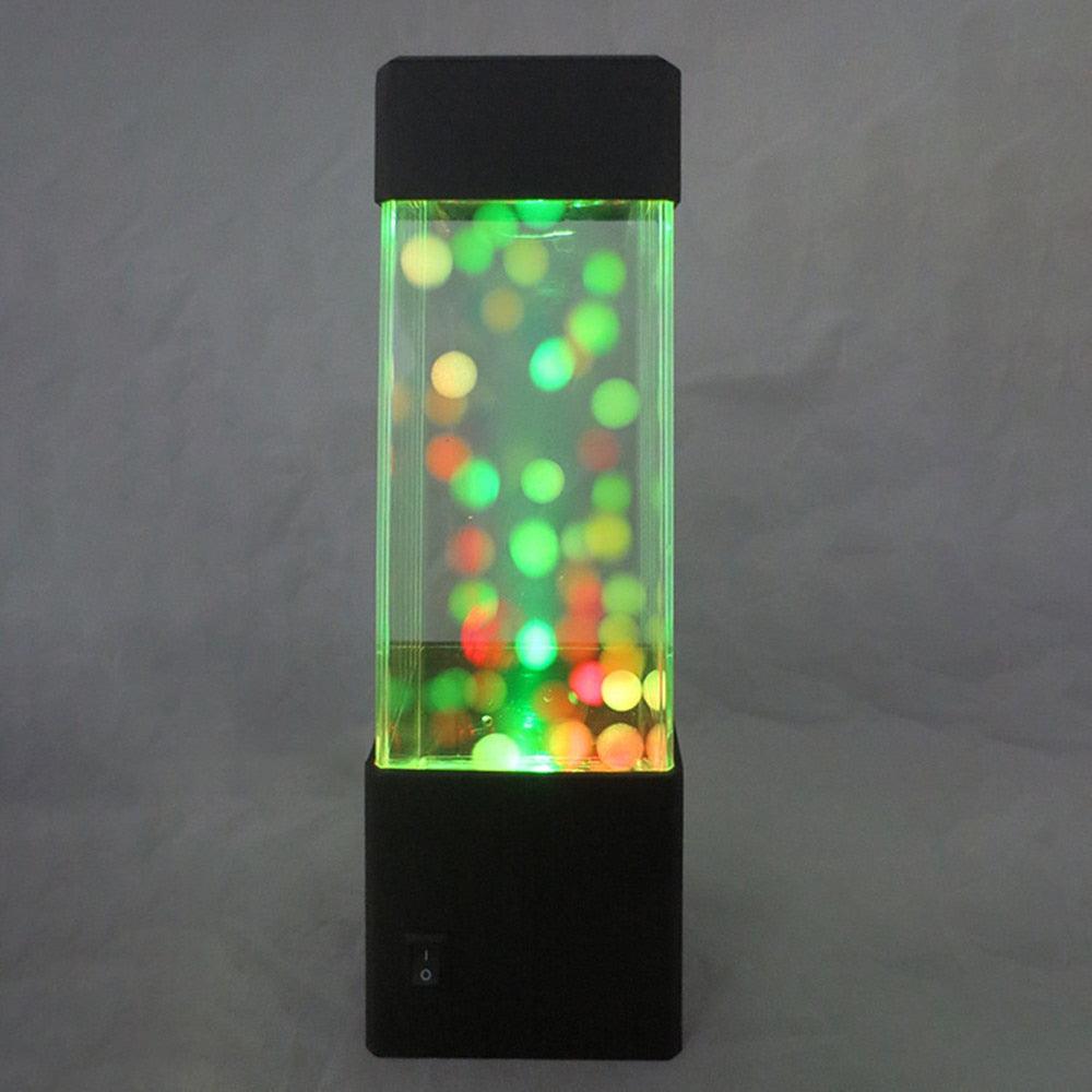 Modern LED Jellyfish Night Light Tank Lava Lamp for Bedroom Decor