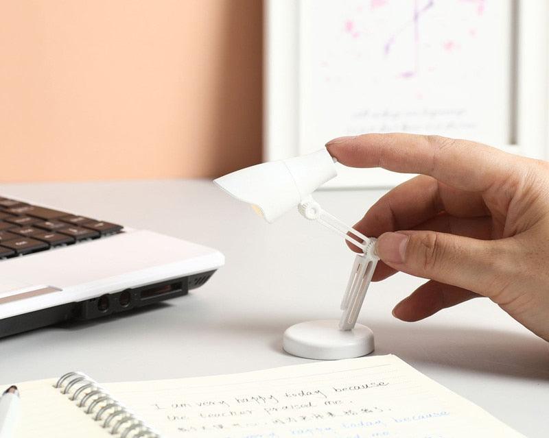 Cute Mini Magnetic Foldable LED Desk Lamp for Reading