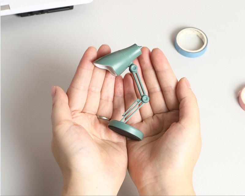 Cute Mini Magnetic Foldable LED Desk Lamp for Reading
