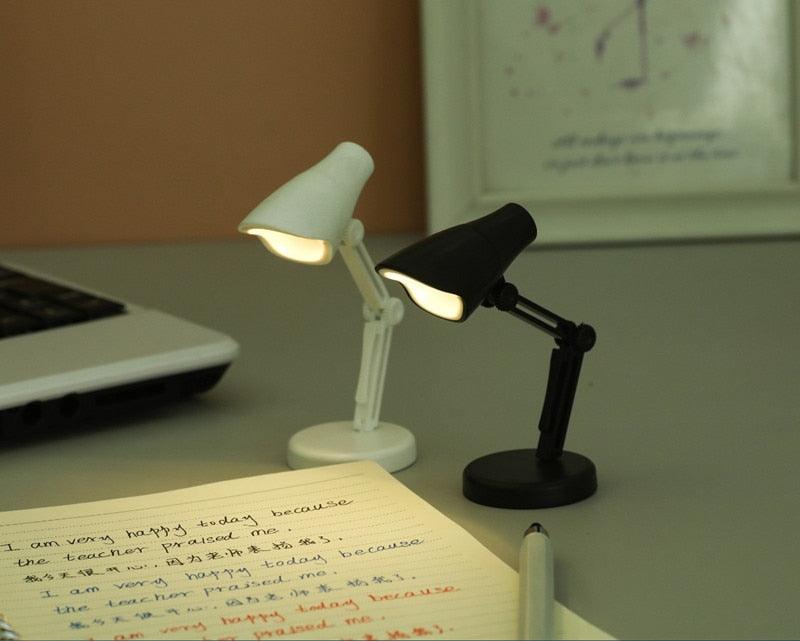 Cute Mini Magnetic Foldable LED Desk Lamp for Reading