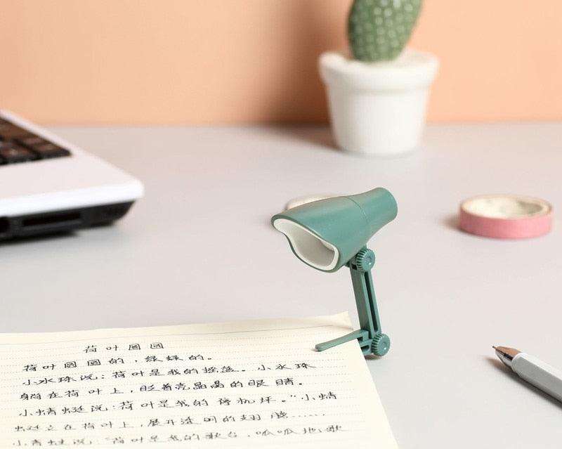Cute Mini Magnetic Foldable LED Desk Lamp for Reading