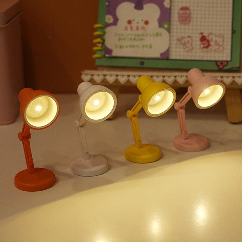 Cute Mini Magnetic Foldable LED Desk Lamp for Reading