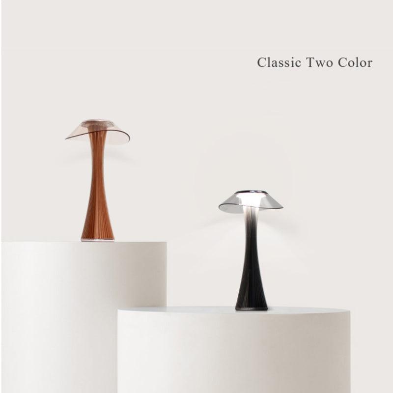 Modern Minimalist LED Crystal Table Lamp with USB Charging