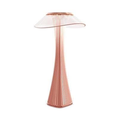 Modern Minimalist LED Crystal Table Lamp with USB Charging