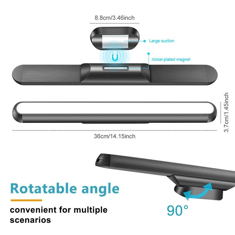 Dimmable Wireless LED Desk Lamp – Rechargeable Eye-Care Light