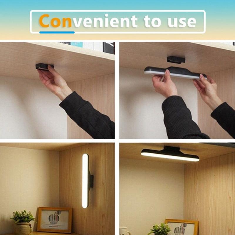 Dimmable Wireless LED Desk Lamp – Rechargeable Eye-Care Light