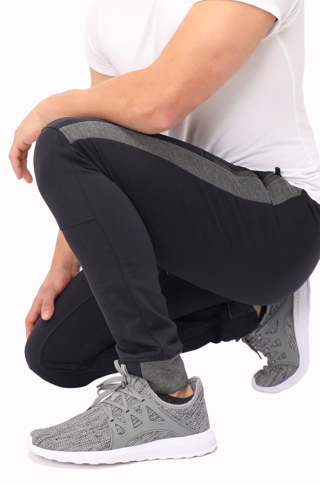 Infinite Flex Tall Joggers Dark Grey Athletic Performance Pants - Image 18