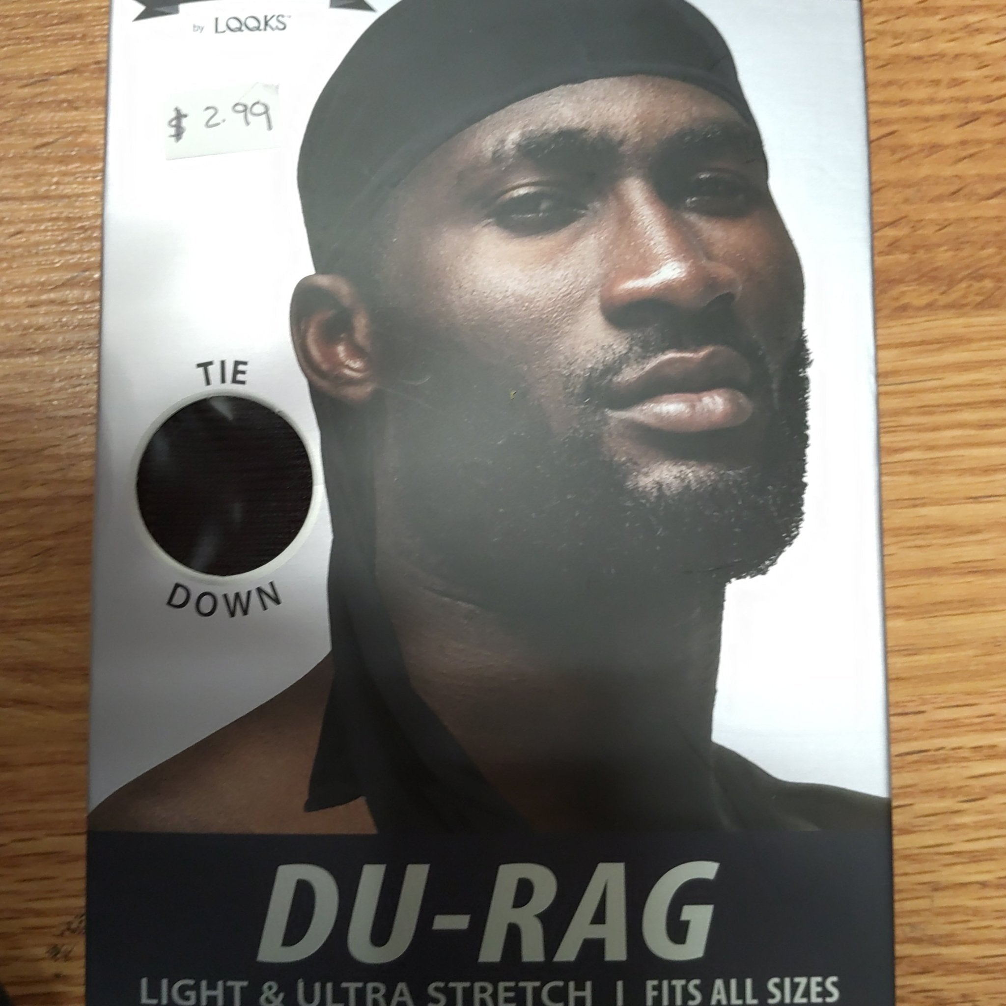Legend Du-Rag in Black color for hair protection