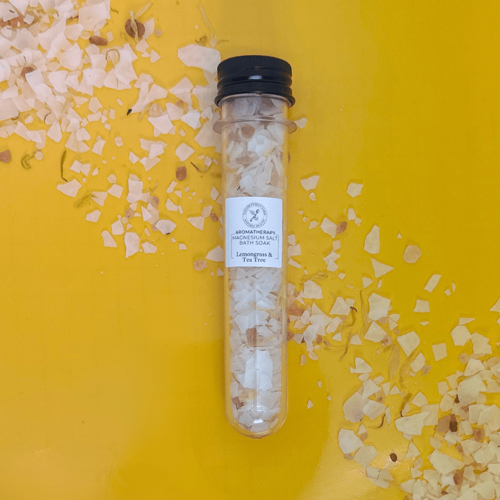 Lemongrass & Tea Tree Magnesium Salt Tube