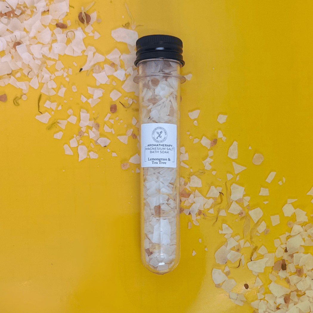Lemongrass & Tea Tree Magnesium Salt Tube