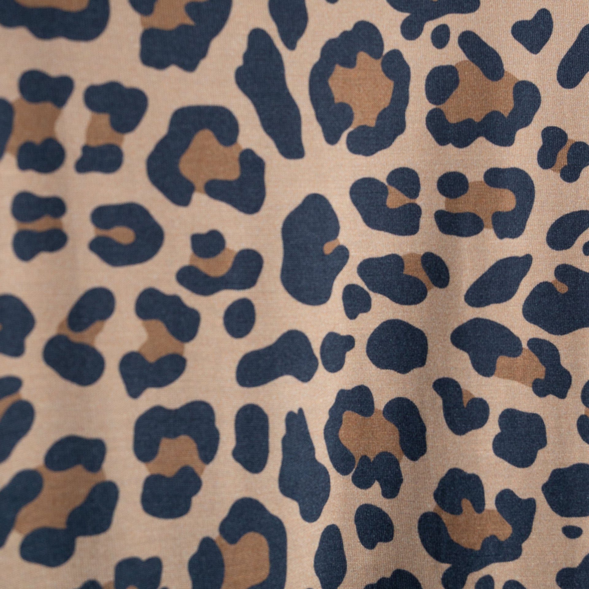 Women's Bamboo Short Set in Leopard Print - Relaxed Loungewear