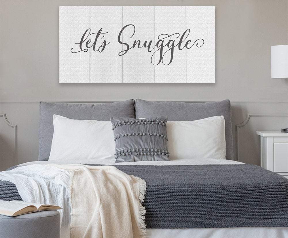 Let's Snuggle - Canvas
