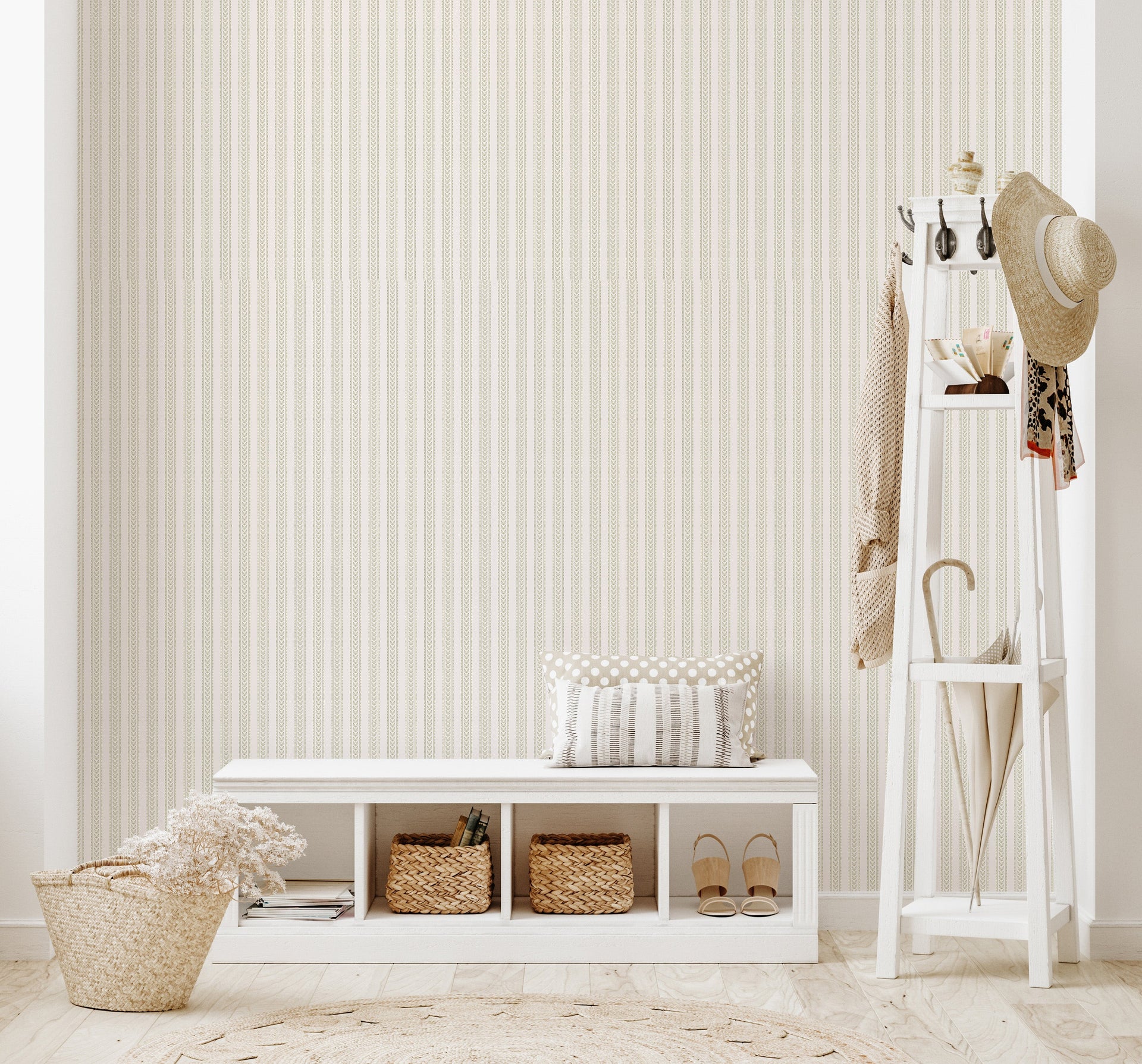 Elovie Removable Peel and Stick Wallpaper by Quirky Paisley Designs