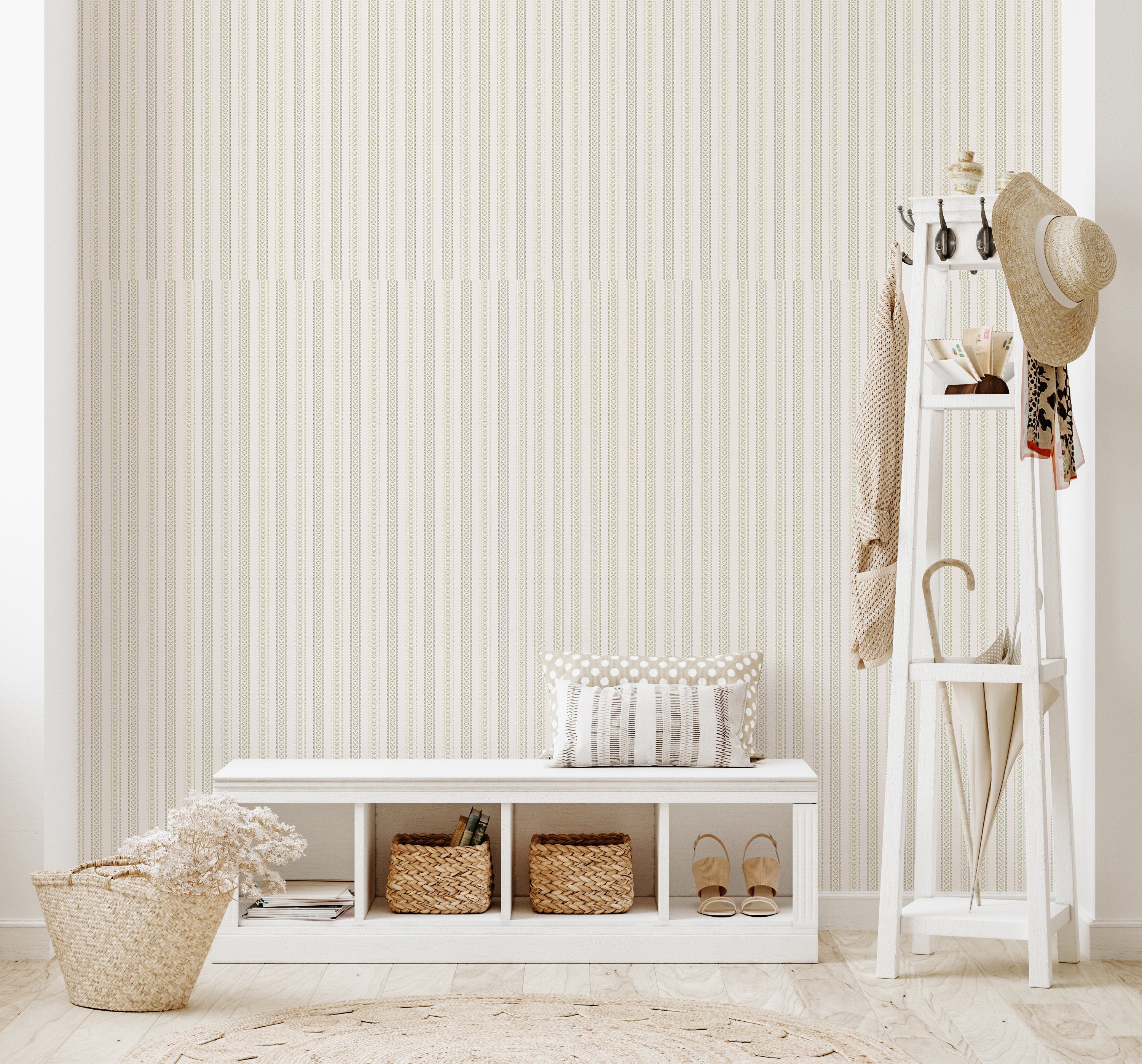 Elovie Removable Peel and Stick Wallpaper by Quirky Paisley Designs