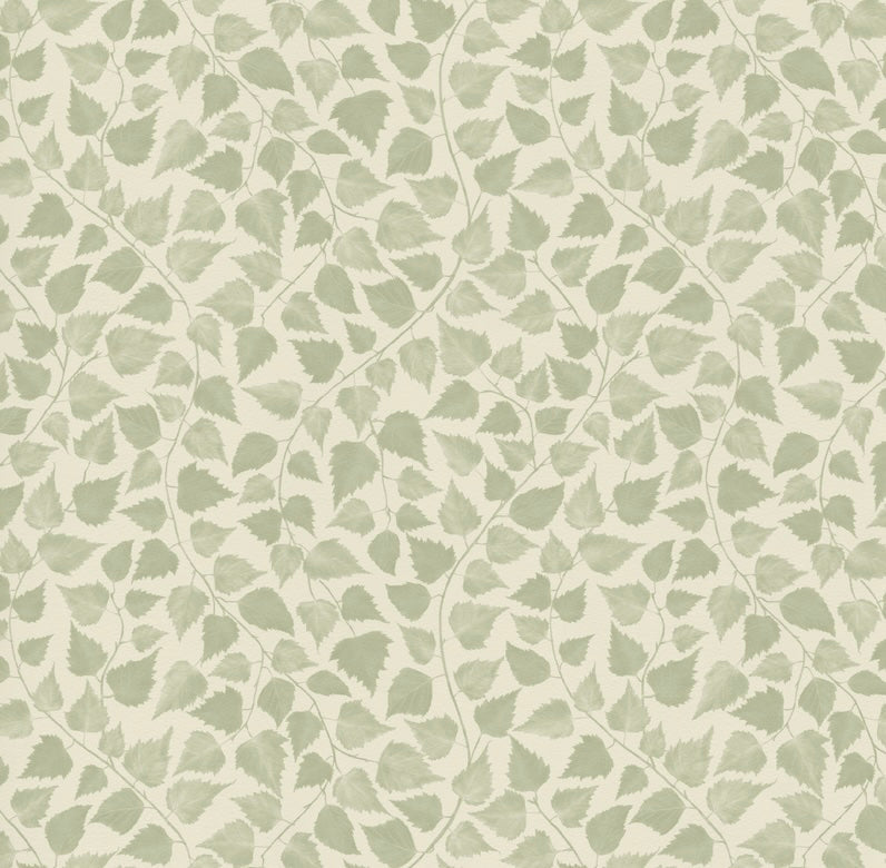 Iveline Floral Removable Wallpaper in Blue, Beige and Green