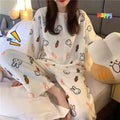 Winter Full-Sleeved Pajama Set for Home Wear
