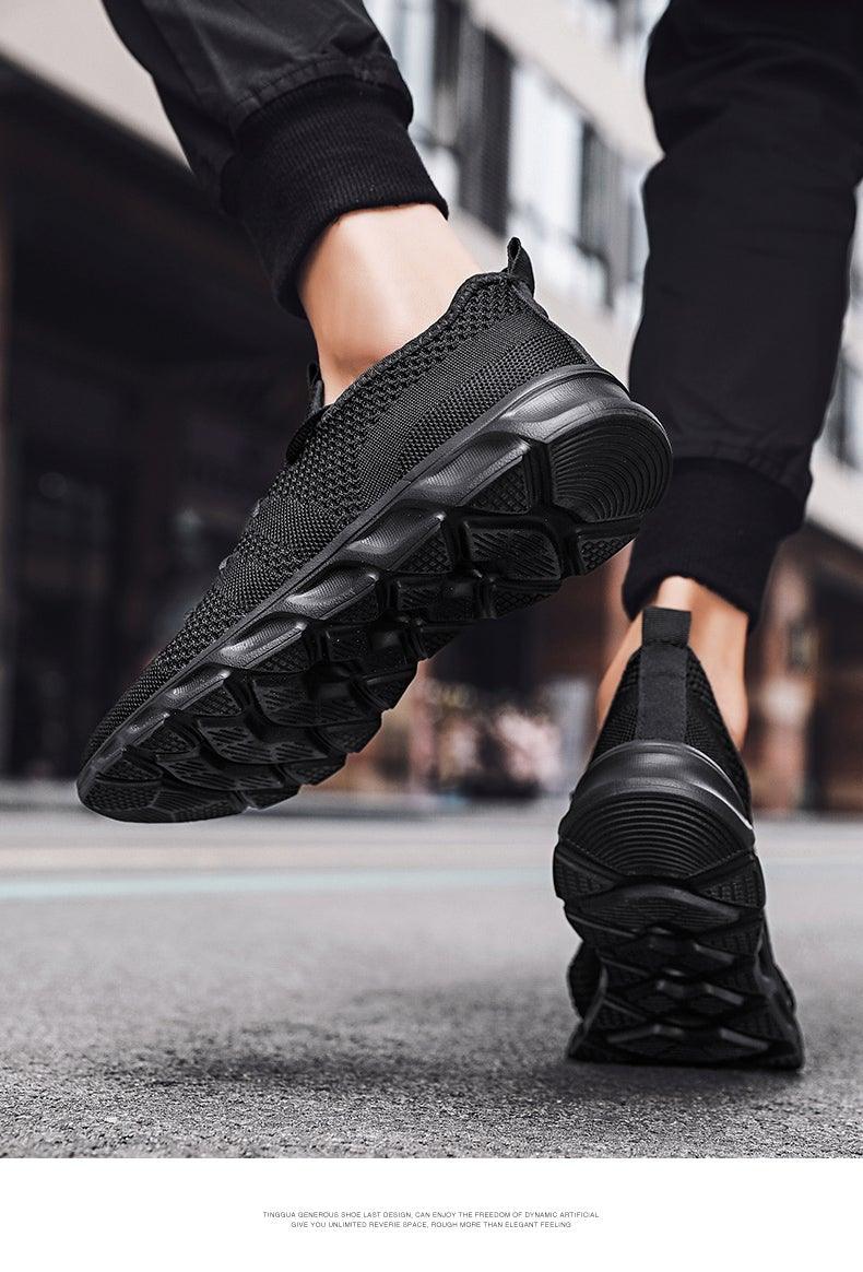 Men's Lightweight Athletic Knit Running Shoes Casual Sport Sneakers