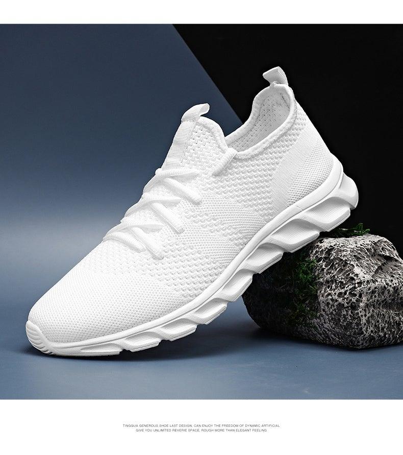Men's Lightweight Athletic Knit Running Shoes Casual Sport Sneakers